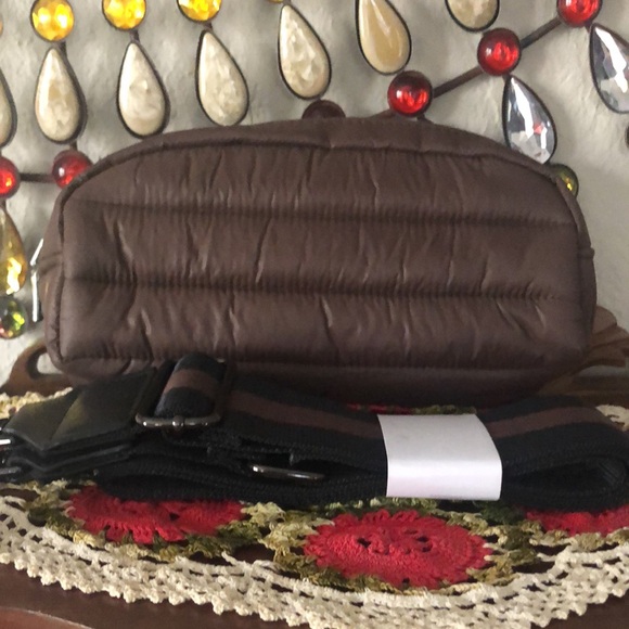 NWT THINK ROYLN Hampton Oversize Shopper w:Matching Pouch & C/B Strap - Picture 4 of 7